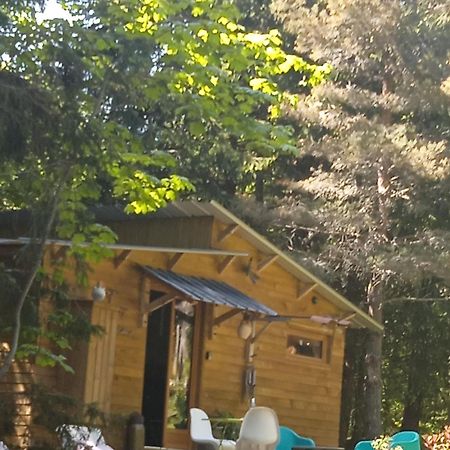 Chalet Libellule Domaine De La Mamounette Champclause Bagian luar foto