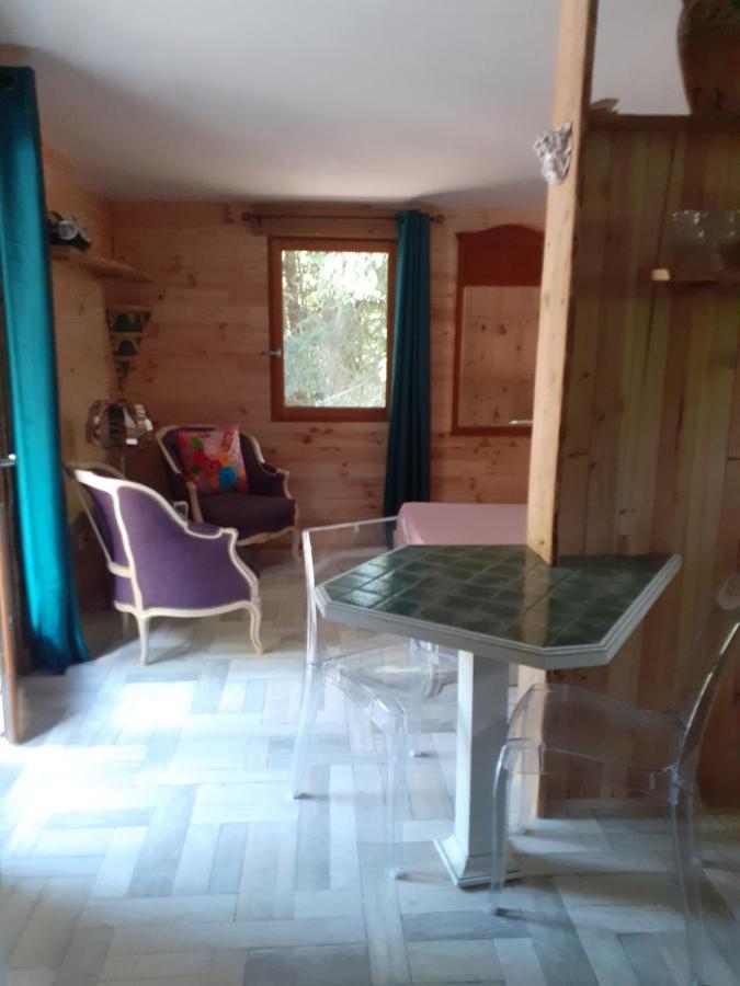 Chalet Libellule Domaine De La Mamounette Champclause Bagian luar foto