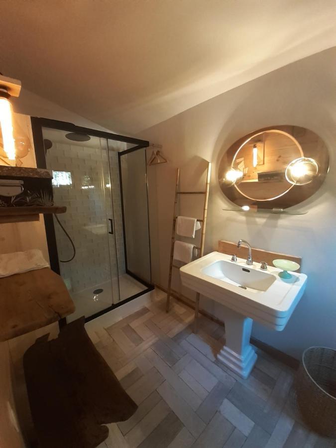 Chalet Libellule Domaine De La Mamounette Champclause Bagian luar foto