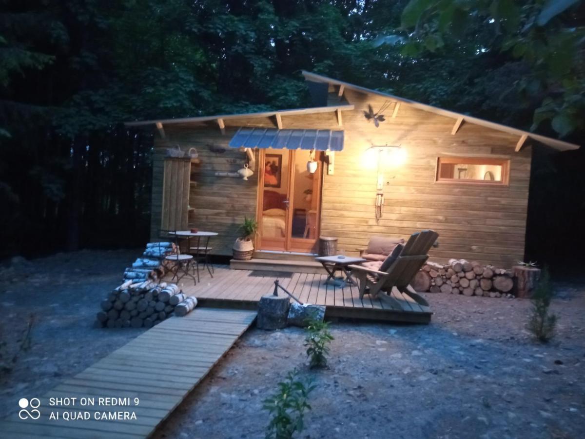 Chalet Libellule Domaine De La Mamounette Champclause Bagian luar foto