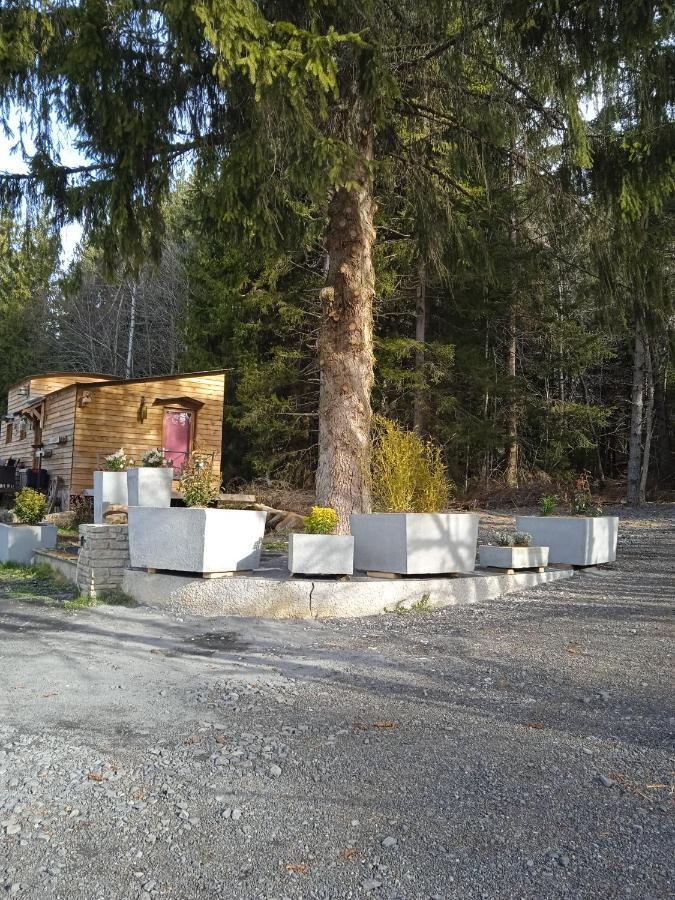Chalet Libellule Domaine De La Mamounette Champclause Bagian luar foto
