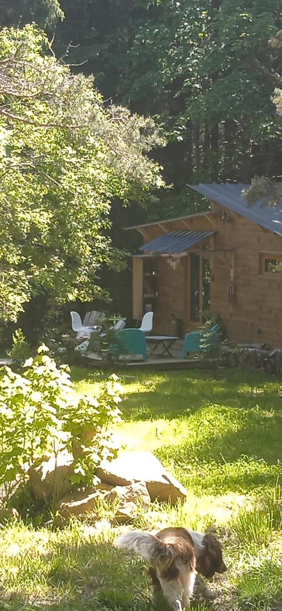 Chalet Libellule Domaine De La Mamounette Champclause Bagian luar foto