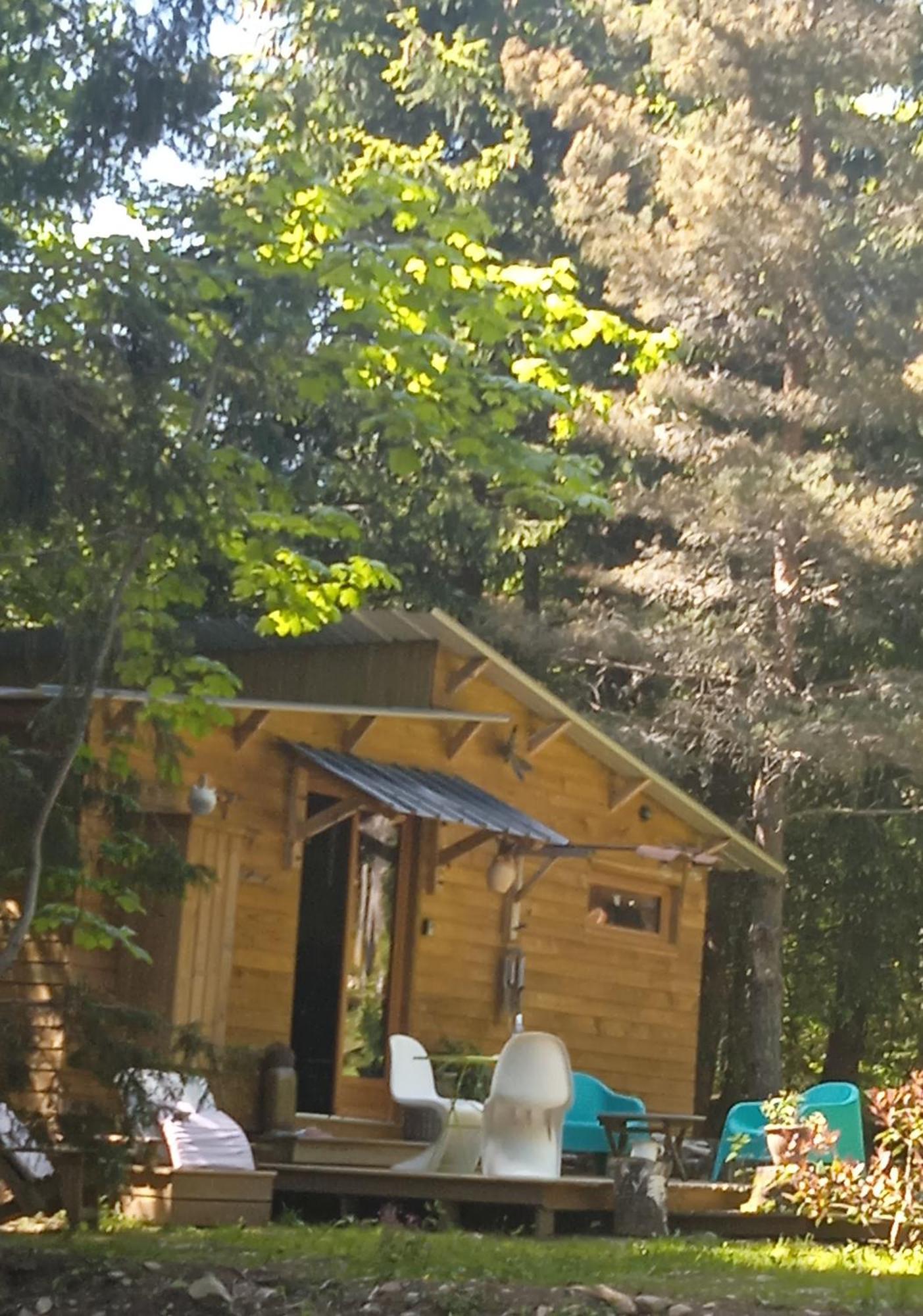 Chalet Libellule Domaine De La Mamounette Champclause Bagian luar foto